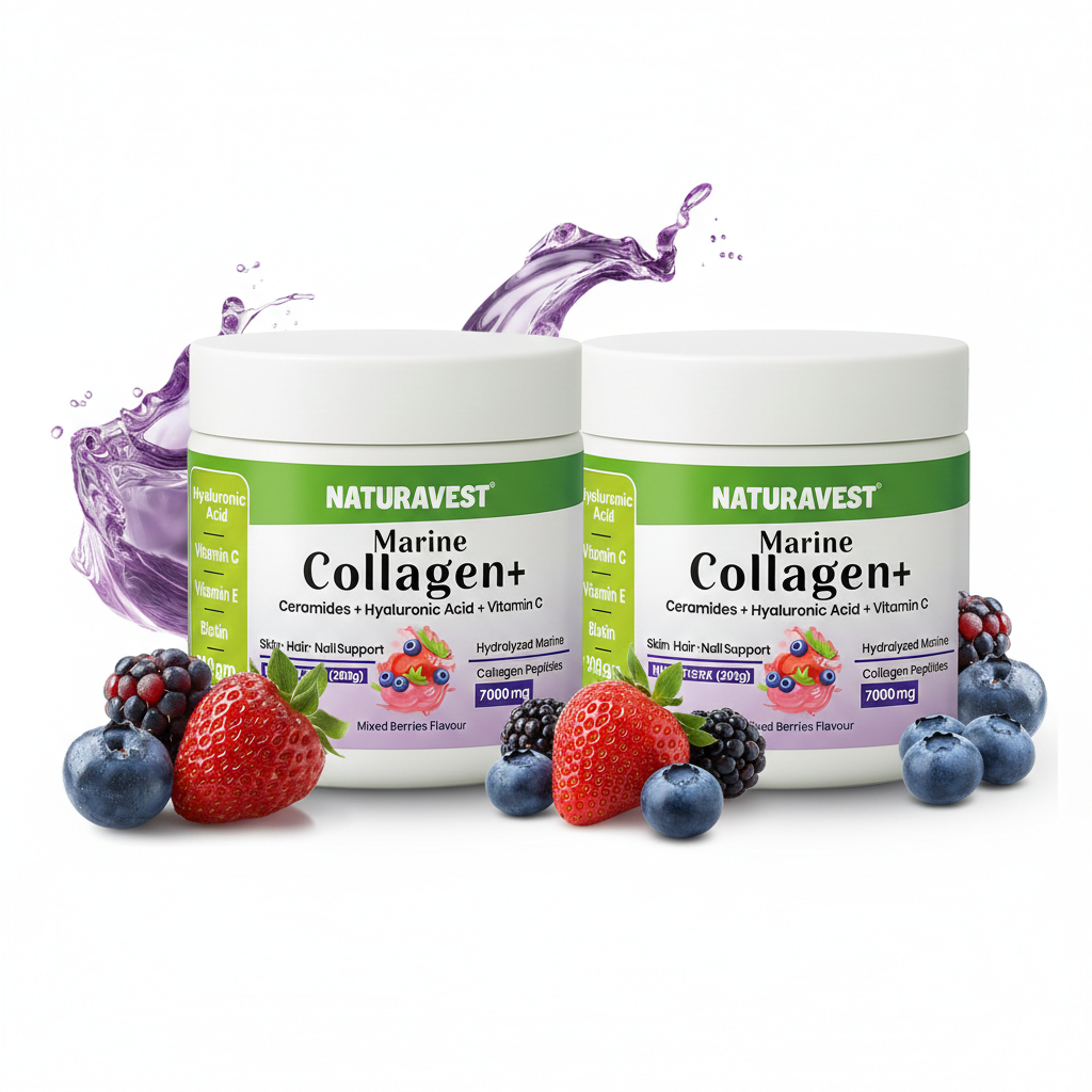 Marine Collagen | Firm Skin & Strong Hair.