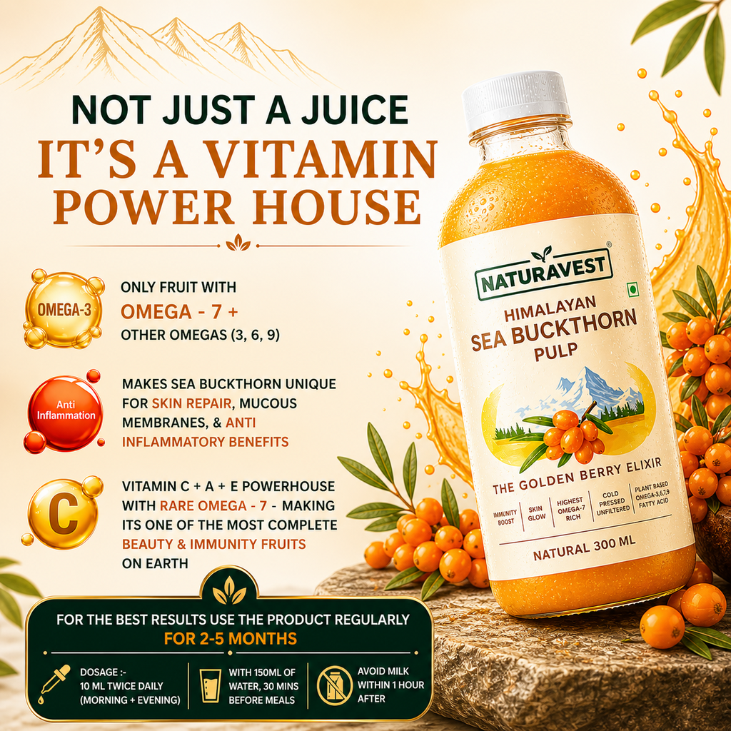 Himalayan Sea Buckthorn Pure Pulp | Not Diluted Juice. The Real Thing.