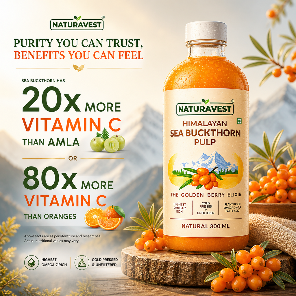 Himalayan Sea Buckthorn Pure Pulp | Not Diluted Juice. The Real Thing.
