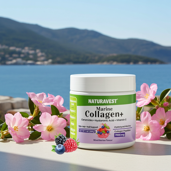 Marine Collagen | Biotin & Hyaluronic Acid | Firm Skin & Strong Hair (Mixed Berries)