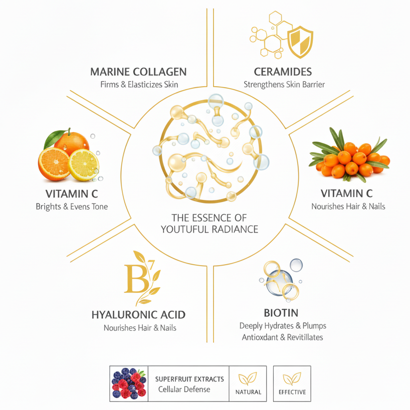 Naturavest Marine Collagen Ingredients without Fish Logo